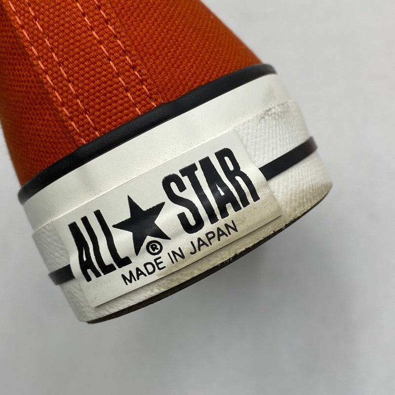 【中古品】【メンズ】 CONVERSE コンバース 31309710 CANVAS ALL STAR J HI キャンバス オール スター スニーカー シューズ 靴 162-260611-cs-14-izu サイズ：US８1/2 カラー：DEEP ORANGE 万代Net店