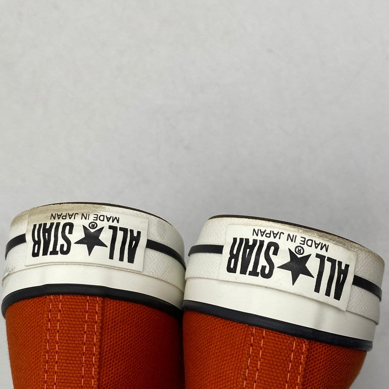 【中古品】【メンズ】 CONVERSE コンバース 31309710 CANVAS ALL STAR J HI キャンバス オール スター スニーカー シューズ 靴 162-260611-cs-14-izu サイズ：US８1/2 カラー：DEEP ORANGE 万代Net店