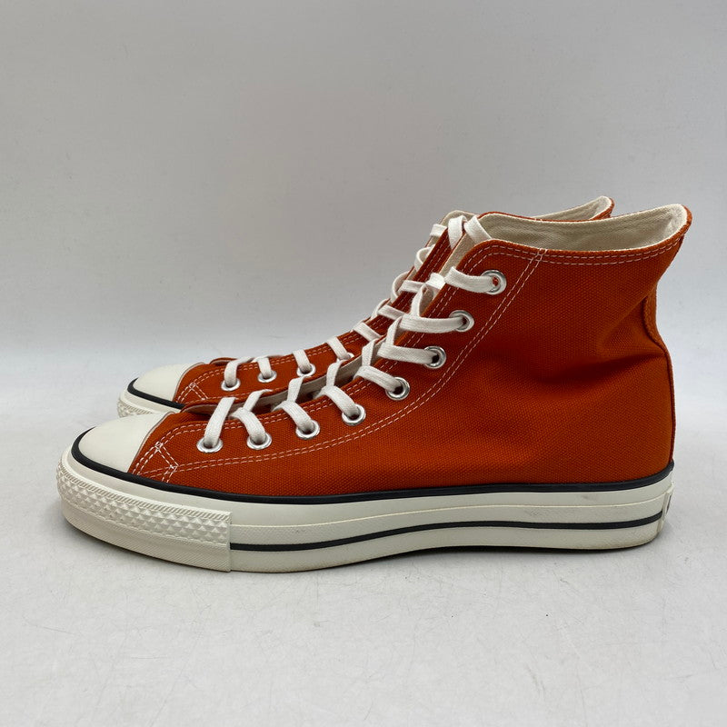 【中古品】【メンズ】 CONVERSE コンバース 31309710 CANVAS ALL STAR J HI キャンバス オール スター スニーカー シューズ 靴 162-260611-cs-14-izu サイズ：US８1/2 カラー：DEEP ORANGE 万代Net店