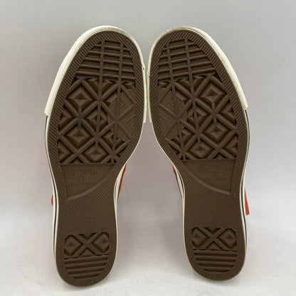 【中古品】【メンズ】 CONVERSE コンバース 31309710 CANVAS ALL STAR J HI キャンバス オール スター スニーカー シューズ 靴 162-260611-cs-14-izu サイズ：US８1/2 カラー：DEEP ORANGE 万代Net店