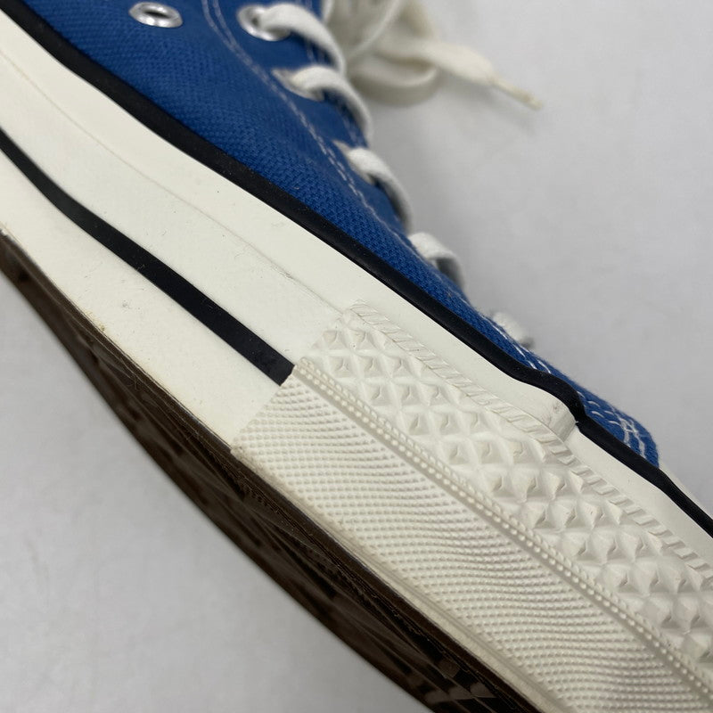 【中古品】【メンズ】 CONVERSE コンバース CANVAS ALL STAR J HI キャンバス オール スター スニーカー シューズ 靴 162-260611-cs-15-izu サイズ：US 8 1/2 カラー：LIGHT NAVY 万代Net店