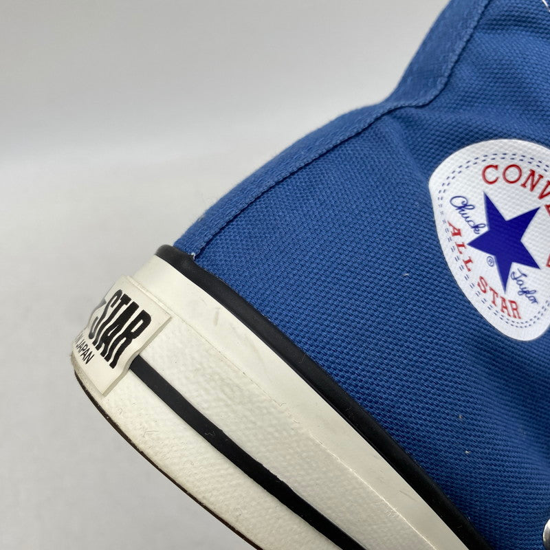 【中古品】【メンズ】 CONVERSE コンバース CANVAS ALL STAR J HI キャンバス オール スター スニーカー シューズ 靴 162-260611-cs-15-izu サイズ：US 8 1/2 カラー：LIGHT NAVY 万代Net店
