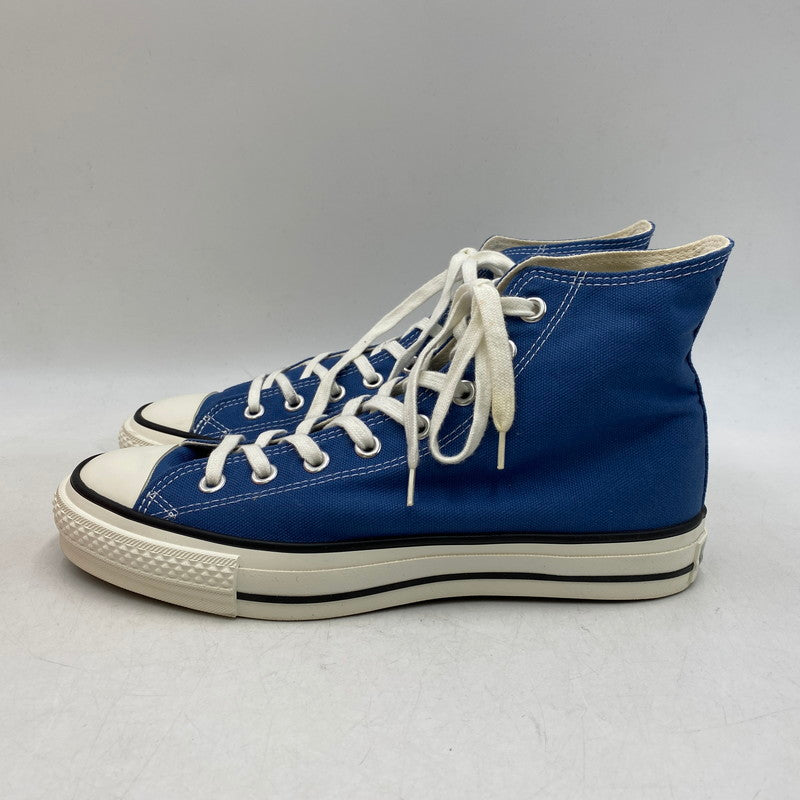 【中古品】【メンズ】 CONVERSE コンバース CANVAS ALL STAR J HI キャンバス オール スター スニーカー シューズ 靴 162-260611-cs-15-izu サイズ：US 8 1/2 カラー：LIGHT NAVY 万代Net店
