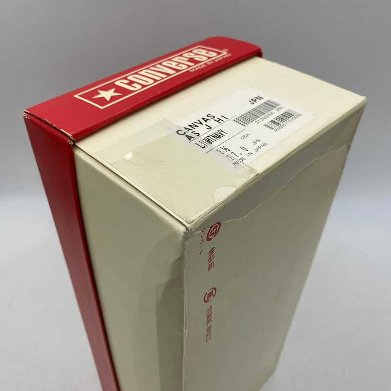 【中古品】【メンズ】 CONVERSE コンバース CANVAS ALL STAR J HI キャンバス オール スター スニーカー シューズ 靴 162-260611-cs-15-izu サイズ：US 8 1/2 カラー：LIGHT NAVY 万代Net店