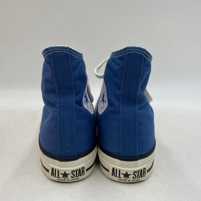 【中古品】【メンズ】 CONVERSE コンバース CANVAS ALL STAR J HI キャンバス オール スター スニーカー シューズ 靴 162-260611-cs-15-izu サイズ：US 8 1/2 カラー：LIGHT NAVY 万代Net店