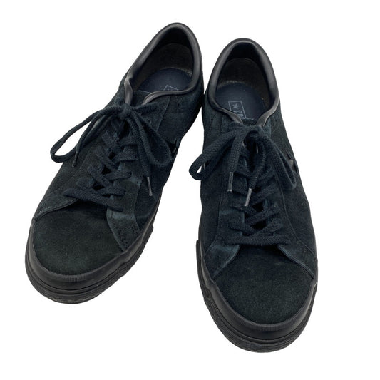 【中古品】【メンズ】 CONVERSE コンバース ONE STAR J SUEDE ワン スター スウェード スニーカー シューズ 靴 162-260611-cs-13-izu サイズ：US 8 1/2 カラー：ブラック 万代Net店