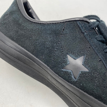【中古品】【メンズ】 CONVERSE コンバース ONE STAR J SUEDE ワン スター スウェード スニーカー シューズ 靴 162-260611-cs-13-izu サイズ：US 8 1/2 カラー：ブラック 万代Net店
