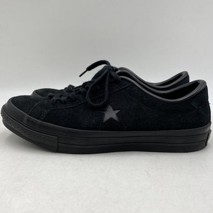 【中古品】【メンズ】 CONVERSE コンバース ONE STAR J SUEDE ワン スター スウェード スニーカー シューズ 靴 162-260611-cs-13-izu サイズ：US 8 1/2 カラー：ブラック 万代Net店