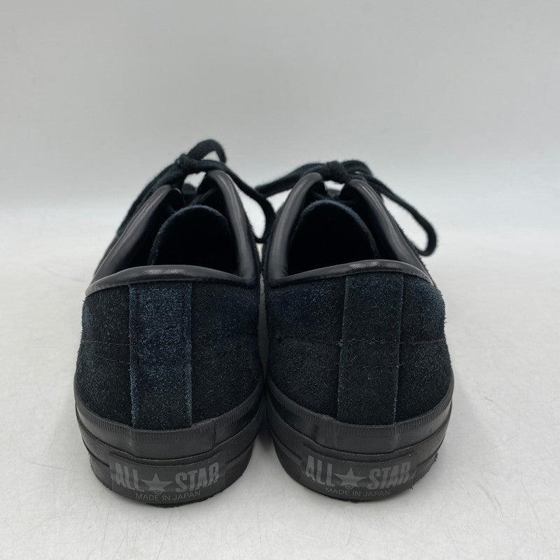 【中古品】【メンズ】 CONVERSE コンバース ONE STAR J SUEDE ワン スター スウェード スニーカー シューズ 靴 162-260611-cs-13-izu サイズ：US 8 1/2 カラー：ブラック 万代Net店
