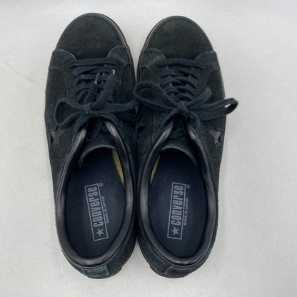 【中古品】【メンズ】 CONVERSE コンバース ONE STAR J SUEDE ワン スター スウェード スニーカー シューズ 靴 162-260611-cs-13-izu サイズ：US 8 1/2 カラー：ブラック 万代Net店