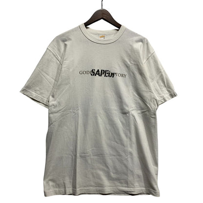 【中古品】【メンズ】 SAPEUR サプール GODDESS OF VICTORY ゴッデス オブ ヴィクトリーS S TEE ショートスリーブ Tシャツ トップス 半袖 142-260625-ya-01-izu サイズ：M カラー：ホワイト 万代Net店