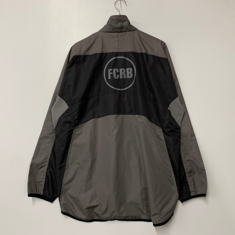 【中古品】【メンズ】 F.C.REAL BRISTOL×NIKE エフシーレアルブリストル×ナイキ F0 MAS 00’S NYLON JACKET ナイロン ジャケット アウター 142-260611-cs-11-izu サイズ：M カラー：グレー 万代Net店