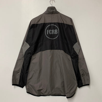 【中古品】【メンズ】 F.C.REAL BRISTOL×NIKE エフシーレアルブリストル×ナイキ F0 MAS 00’S NYLON JACKET ナイロン ジャケット アウター 142-260611-cs-11-izu サイズ：M カラー：グレー 万代Net店