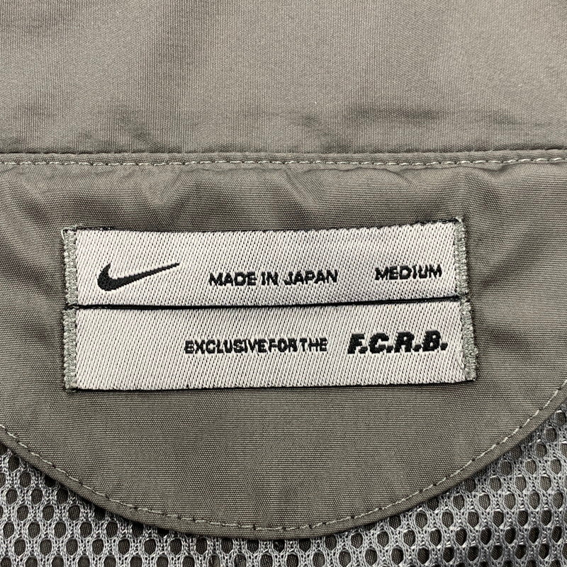【中古品】【メンズ】 F.C.REAL BRISTOL×NIKE エフシーレアルブリストル×ナイキ F0 MAS 00’S NYLON JACKET ナイロン ジャケット アウター 142-260611-cs-11-izu サイズ：M カラー：グレー 万代Net店