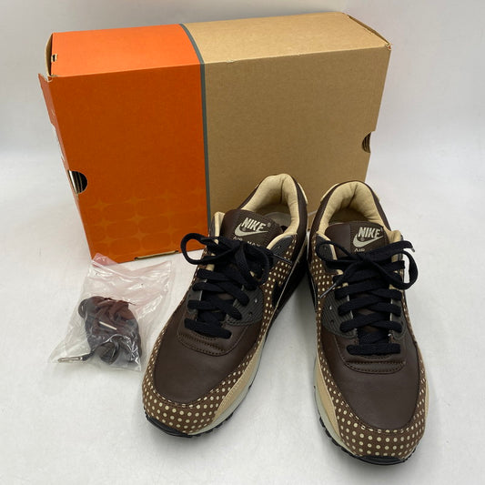 【中古品】【メンズ】 NIKE ナイキ 313093-201 AIR MAX 90 FOOTPATROL エア マックス 90 フットパトロール スニーカー 靴 160-260611-kh-11-izu サイズ：27.5 カラー：ブラウン 万代Net店