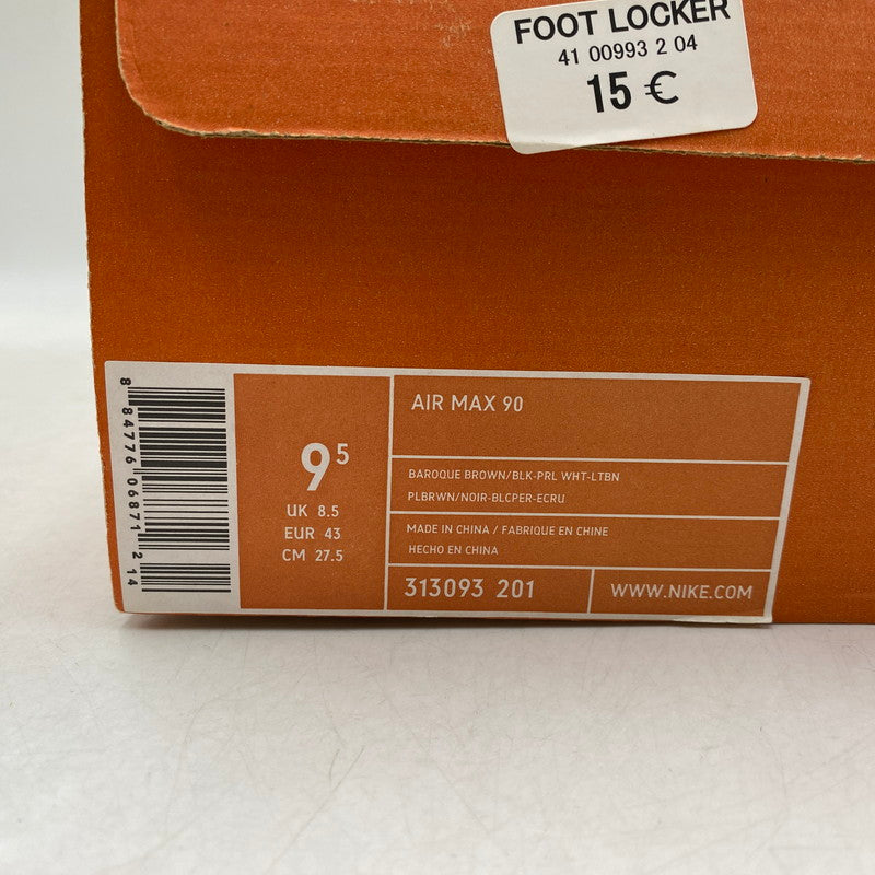 【中古品】【メンズ】 NIKE ナイキ 313093-201 AIR MAX 90 FOOTPATROL エア マックス 90 フットパトロール スニーカー 靴 160-260611-kh-11-izu サイズ：27.5 カラー：ブラウン 万代Net店