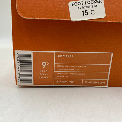 【中古品】【メンズ】 NIKE ナイキ 313093-201 AIR MAX 90 FOOTPATROL エア マックス 90 フットパトロール スニーカー 靴 160-260611-kh-11-izu サイズ：27.5 カラー：ブラウン 万代Net店