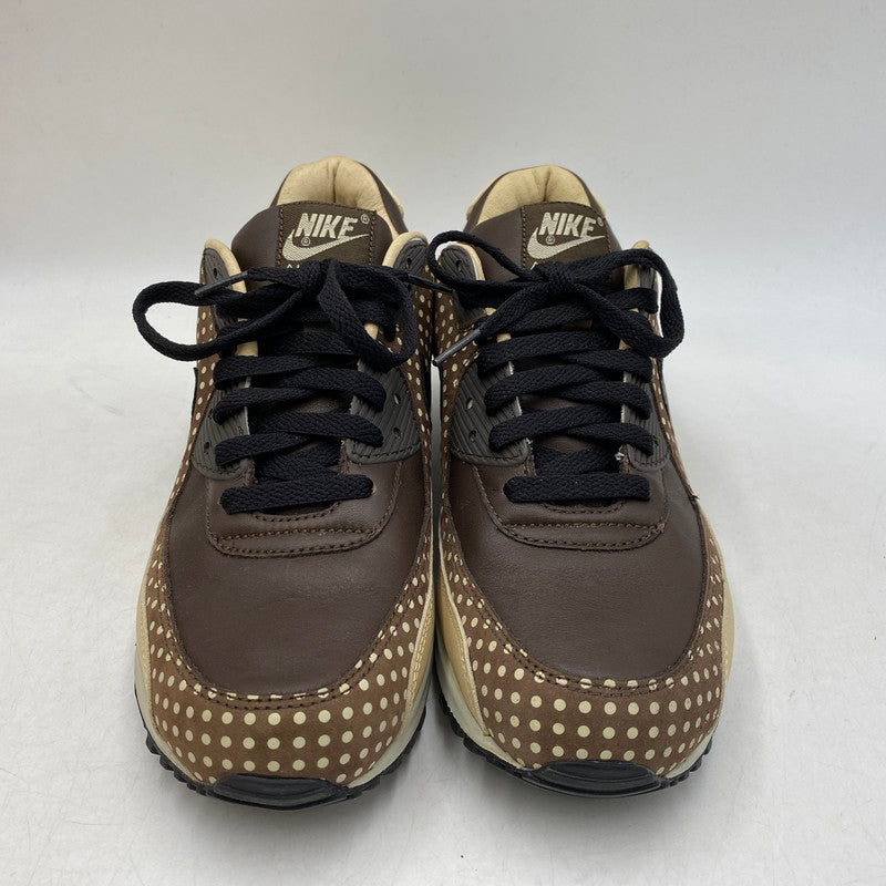 【中古品】【メンズ】 NIKE ナイキ 313093-201 AIR MAX 90 FOOTPATROL エア マックス 90 フットパトロール スニーカー 靴 160-260611-kh-11-izu サイズ：27.5 カラー：ブラウン 万代Net店