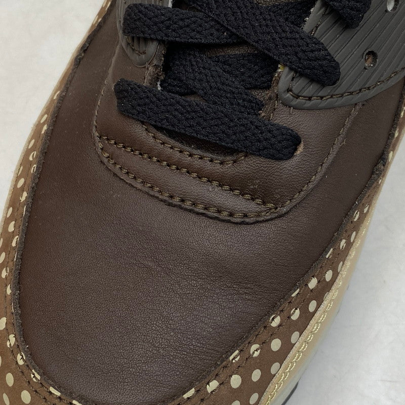 【中古品】【メンズ】 NIKE ナイキ 313093-201 AIR MAX 90 FOOTPATROL エア マックス 90 フットパトロール スニーカー 靴 160-260611-kh-11-izu サイズ：27.5 カラー：ブラウン 万代Net店