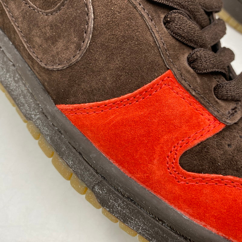 【中古品】【メンズ】 NIKE ナイキ 304292 226 SB DUNK LOW ダンク ロー スニーカー 靴 160-260611-kh-08-izu サイズ：27.5 カラー：BISON/SPORT RED 万代Net店