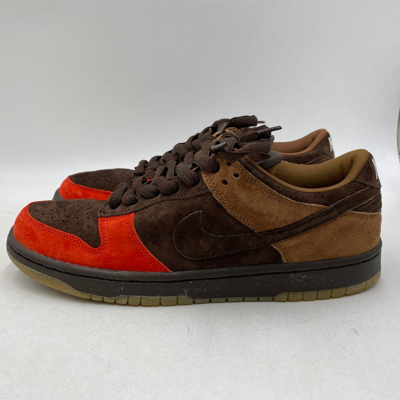 【中古品】【メンズ】 NIKE ナイキ 304292 226 SB DUNK LOW ダンク ロー スニーカー 靴 160-260611-kh-08-izu サイズ：27.5 カラー：BISON/SPORT RED 万代Net店