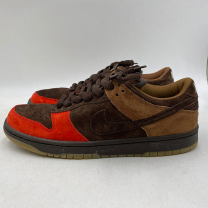 【中古品】【メンズ】 NIKE ナイキ 304292 226 SB DUNK LOW ダンク ロー スニーカー 靴 160-260611-kh-08-izu サイズ：27.5 カラー：BISON/SPORT RED 万代Net店