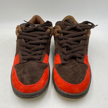 【中古品】【メンズ】 NIKE ナイキ 304292 226 SB DUNK LOW ダンク ロー スニーカー 靴 160-260611-kh-08-izu サイズ：27.5 カラー：BISON/SPORT RED 万代Net店