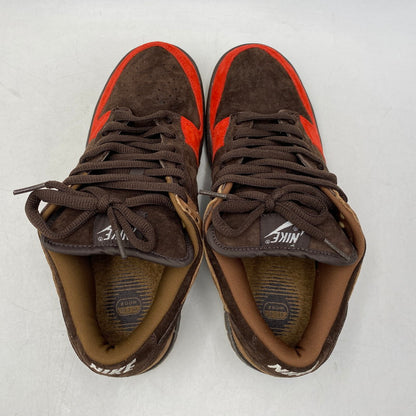 【中古品】【メンズ】 NIKE ナイキ 304292 226 SB DUNK LOW ダンク ロー スニーカー 靴 160-260611-kh-08-izu サイズ：27.5 カラー：BISON/SPORT RED 万代Net店