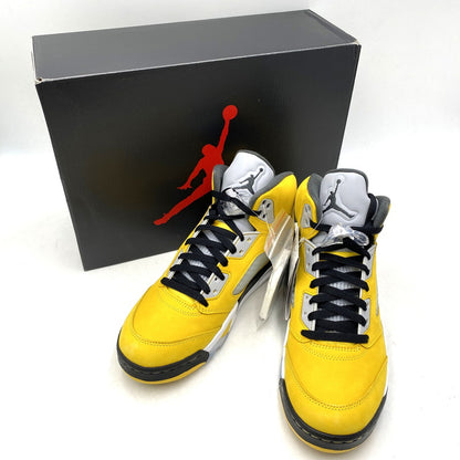 【中古美品】【メンズ】 NIKE ナイキ IO3372-700 AIR JORDAN 5 RETRO TOKYO 23 (2025) レトロ トーキョー 23 スニーカー 靴 160-260611-kh-09-izu サイズ：27 カラー：ARSITY MAIZE/BLACK-WOLF GREY-ANTHRACITE 万代Net店