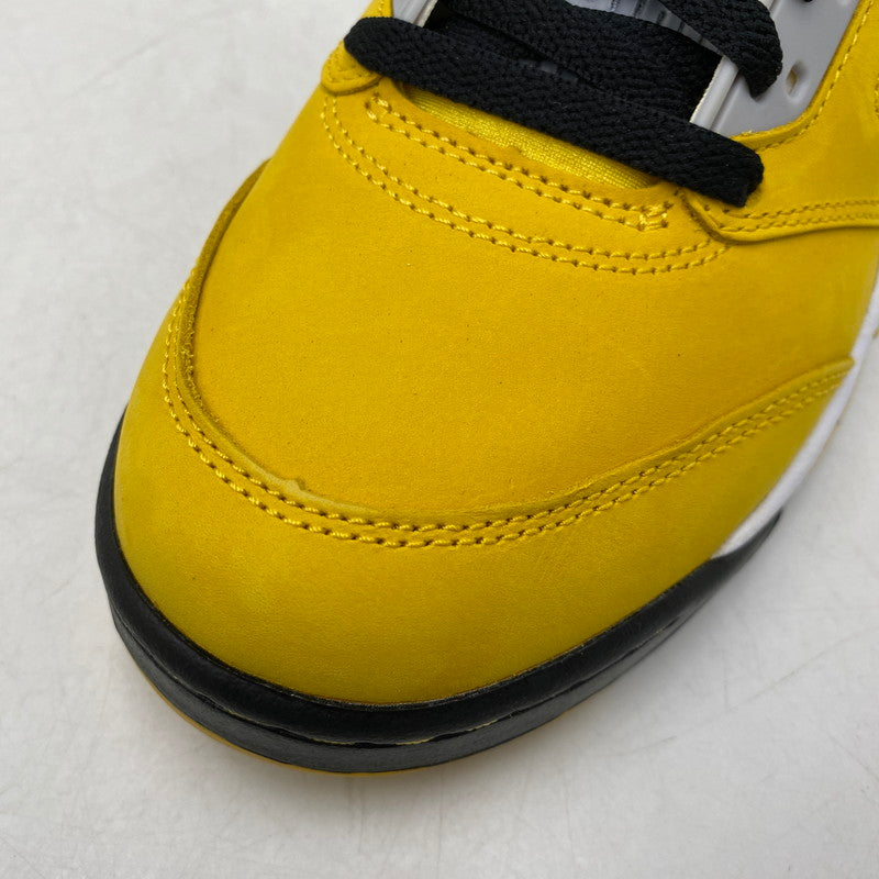 【中古美品】【メンズ】 NIKE ナイキ IO3372-700 AIR JORDAN 5 RETRO TOKYO 23 (2025) レトロ トーキョー 23 スニーカー 靴 160-260611-kh-09-izu サイズ：27 カラー：ARSITY MAIZE/BLACK-WOLF GREY-ANTHRACITE 万代Net店