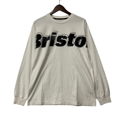 【中古品】【メンズ】 F.C.REAL BRISTOL エフシーレアルブリストル FCRB-252097 OVERLAY LS TEE オーバーレイ ロングスリーブ ティー トップス 長袖 142-260611-cs-10-izu サイズ：M カラー：ホワイト 万代Net店