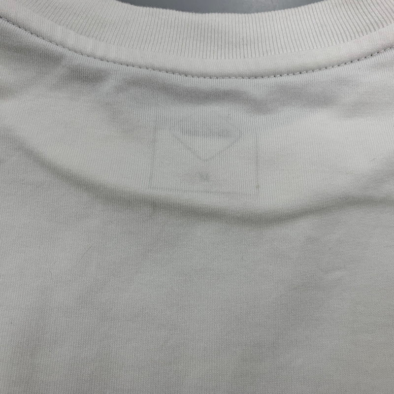 【中古品】【メンズ】 F.C.REAL BRISTOL エフシーレアルブリストル FCRB-252097 OVERLAY LS TEE オーバーレイ ロングスリーブ ティー トップス 長袖 142-260611-cs-10-izu サイズ：M カラー：ホワイト 万代Net店