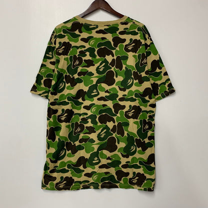 【中古品】【メンズ】 A BATHING APE アベイシングエイプ 001CSF801007X CAMOUFLAGE SS TEE カモフラージュ ショートスリーブ ティー トップス 半袖 142-260611-cs-09-izu サイズ：L カラー：マルチ 万代Net店