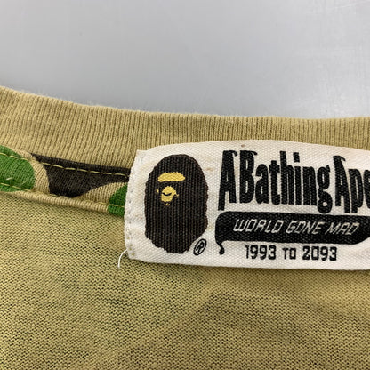 【中古品】【メンズ】 A BATHING APE アベイシングエイプ 001CSF801007X CAMOUFLAGE SS TEE カモフラージュ ショートスリーブ ティー トップス 半袖 142-260611-cs-09-izu サイズ：L カラー：マルチ 万代Net店