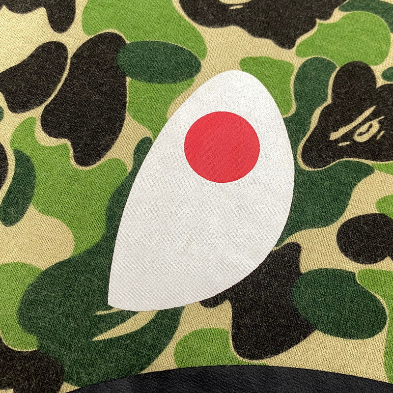 【中古品】【メンズ】 A BATHING APE アベイシングエイプ CAMOUFLAGE SHARK SS TEE カモフラージュ シャーク ショートスリーブ ティー トップス 半袖 142-260624-cs-18-izu サイズ：F カラー：マルチ 万代Net店