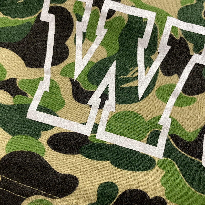 【中古品】【メンズ】 A BATHING APE アベイシングエイプ CAMOUFLAGE SHARK SS TEE カモフラージュ シャーク ショートスリーブ ティー トップス 半袖 142-260624-cs-18-izu サイズ：F カラー：マルチ 万代Net店