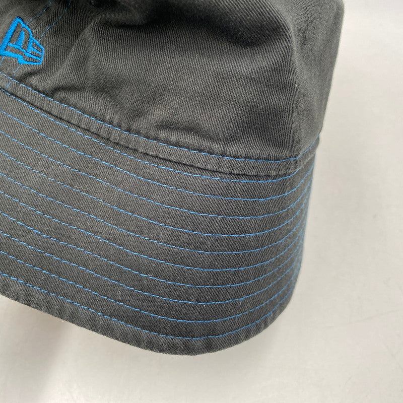 【中古品】【メンズ/レディース】 FACETASM ファセッタズム × NEW ERA ニューエラ BUCKET HAT バケット ハット 帽子 185-260611-kh-12-izu サイズ：L/XL カラー：ブラック 万代Net店