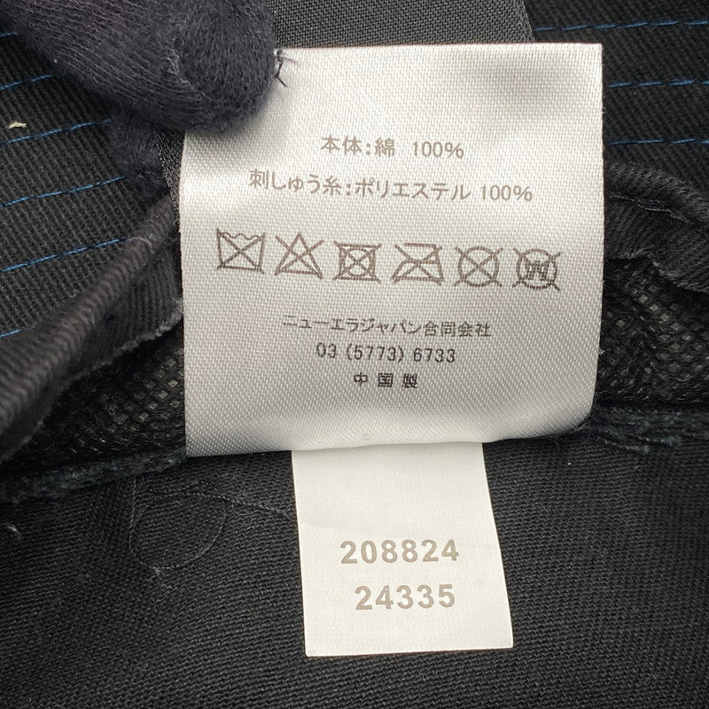 【中古品】【メンズ/レディース】 FACETASM ファセッタズム × NEW ERA ニューエラ BUCKET HAT バケット ハット 帽子 185-260611-kh-12-izu サイズ：L/XL カラー：ブラック 万代Net店