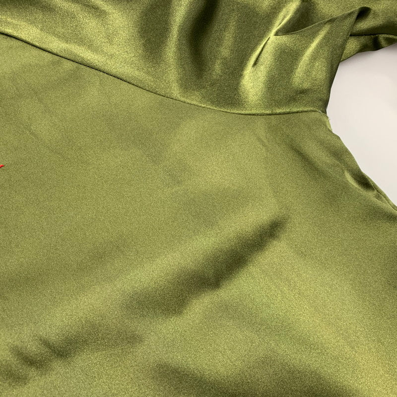 【現状渡し品】【メンズ】 ガールズ＆パンツァー プラウダ高校 リバーシブル スカジャン アウター 147-260611-cs-02-izu サイズ：XL カラー：カーキ×ベージュ/カーキ 万代Net店