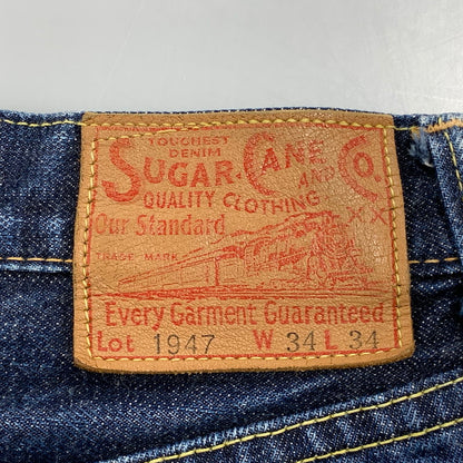 【中古品】【メンズ】 SUGAR CANE シュガーケーン SC41947 14.25OZ. DENIM 1947 MODEL デニム モデル パンツ ボトムス ズボン 156-260611-cs-04-izu サイズ：W34 L34 カラー：インディゴ 万代Net店