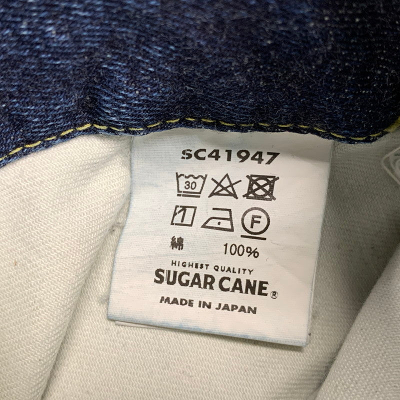 【中古品】【メンズ】 SUGAR CANE シュガーケーン SC41947 14.25OZ. DENIM 1947 MODEL デニム モデル パンツ ボトムス ズボン 156-260611-cs-04-izu サイズ：W34 L34 カラー：インディゴ 万代Net店