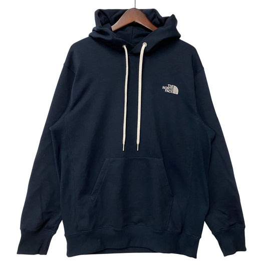 【中古品】【メンズ】 THE NORTH FACE ザ・ノースフェイス NT12333 SQUARE LOGO HOODIE スクエア ロゴ フーディー トップス 長袖 144-260624-cs-14-izu サイズ：L カラー：ネイビー 万代Net店