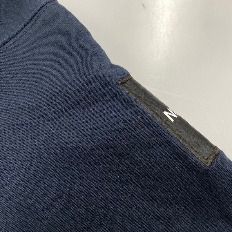 【中古品】【メンズ】 THE NORTH FACE ザ・ノースフェイス NT12333 SQUARE LOGO HOODIE スクエア ロゴ フーディー トップス 長袖 144-260624-cs-14-izu サイズ：L カラー：ネイビー 万代Net店