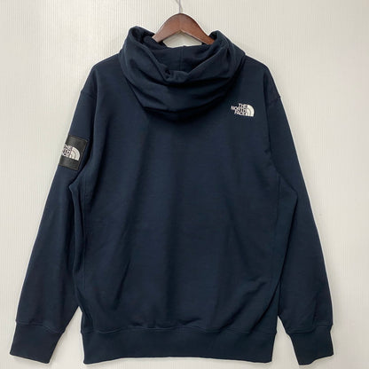 【中古品】【メンズ】 THE NORTH FACE ザ・ノースフェイス NT12333 SQUARE LOGO HOODIE スクエア ロゴ フーディー トップス 長袖 144-260624-cs-14-izu サイズ：L カラー：ネイビー 万代Net店