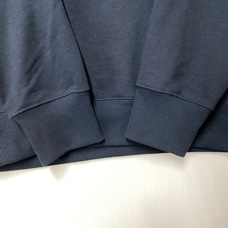 【中古品】【メンズ】 THE NORTH FACE ザ・ノースフェイス NT12333 SQUARE LOGO HOODIE スクエア ロゴ フーディー トップス 長袖 144-260624-cs-14-izu サイズ：L カラー：ネイビー 万代Net店