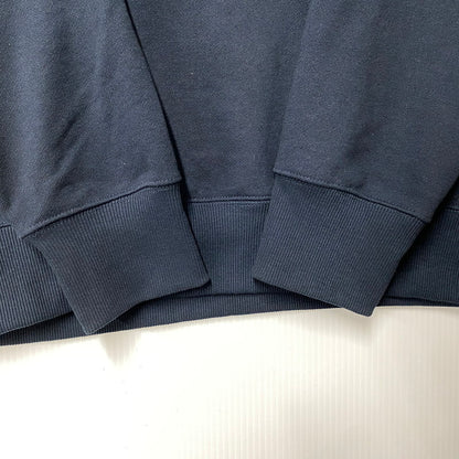 【中古品】【メンズ】 THE NORTH FACE ザ・ノースフェイス NT12333 SQUARE LOGO HOODIE スクエア ロゴ フーディー トップス 長袖 144-260624-cs-14-izu サイズ：L カラー：ネイビー 万代Net店