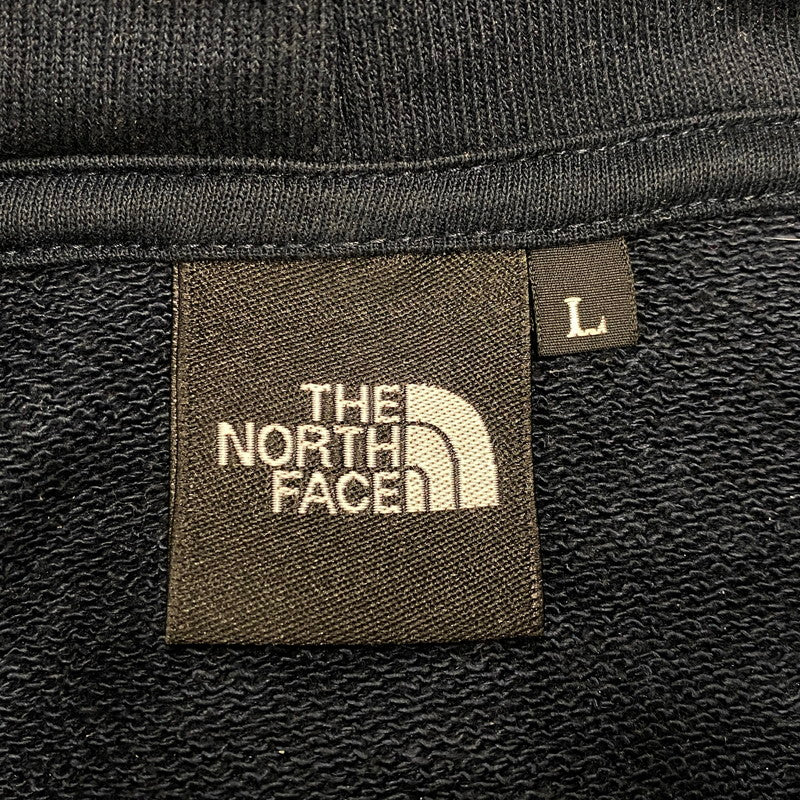 【中古品】【メンズ】 THE NORTH FACE ザ・ノースフェイス NT12333 SQUARE LOGO HOODIE スクエア ロゴ フーディー トップス 長袖 144-260624-cs-14-izu サイズ：L カラー：ネイビー 万代Net店
