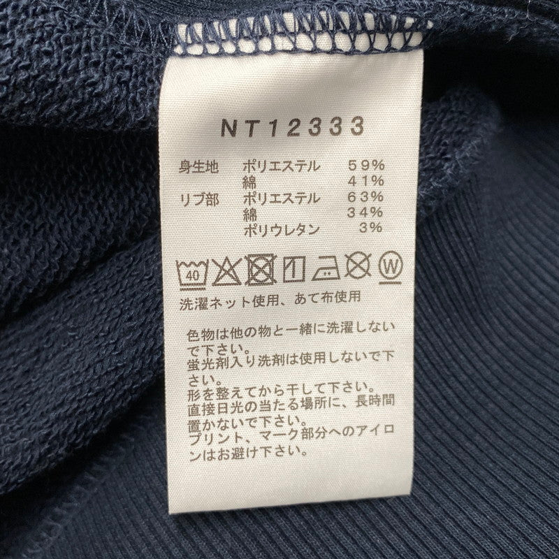 【中古品】【メンズ】 THE NORTH FACE ザ・ノースフェイス NT12333 SQUARE LOGO HOODIE スクエア ロゴ フーディー トップス 長袖 144-260624-cs-14-izu サイズ：L カラー：ネイビー 万代Net店