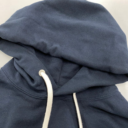 【中古品】【メンズ】 THE NORTH FACE ザ・ノースフェイス NT12333 SQUARE LOGO HOODIE スクエア ロゴ フーディー トップス 長袖 144-260624-cs-14-izu サイズ：L カラー：ネイビー 万代Net店