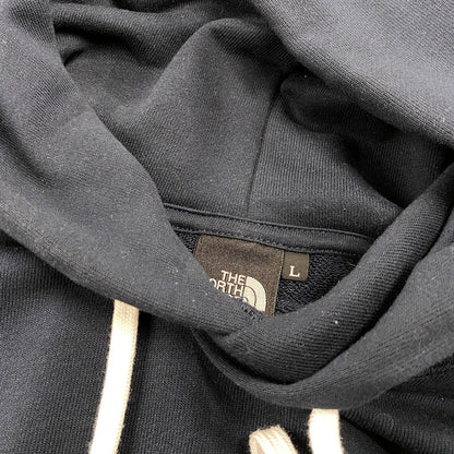 【中古品】【メンズ】 THE NORTH FACE ザ・ノースフェイス NT12333 SQUARE LOGO HOODIE スクエア ロゴ フーディー トップス 長袖 144-260624-cs-14-izu サイズ：L カラー：ネイビー 万代Net店